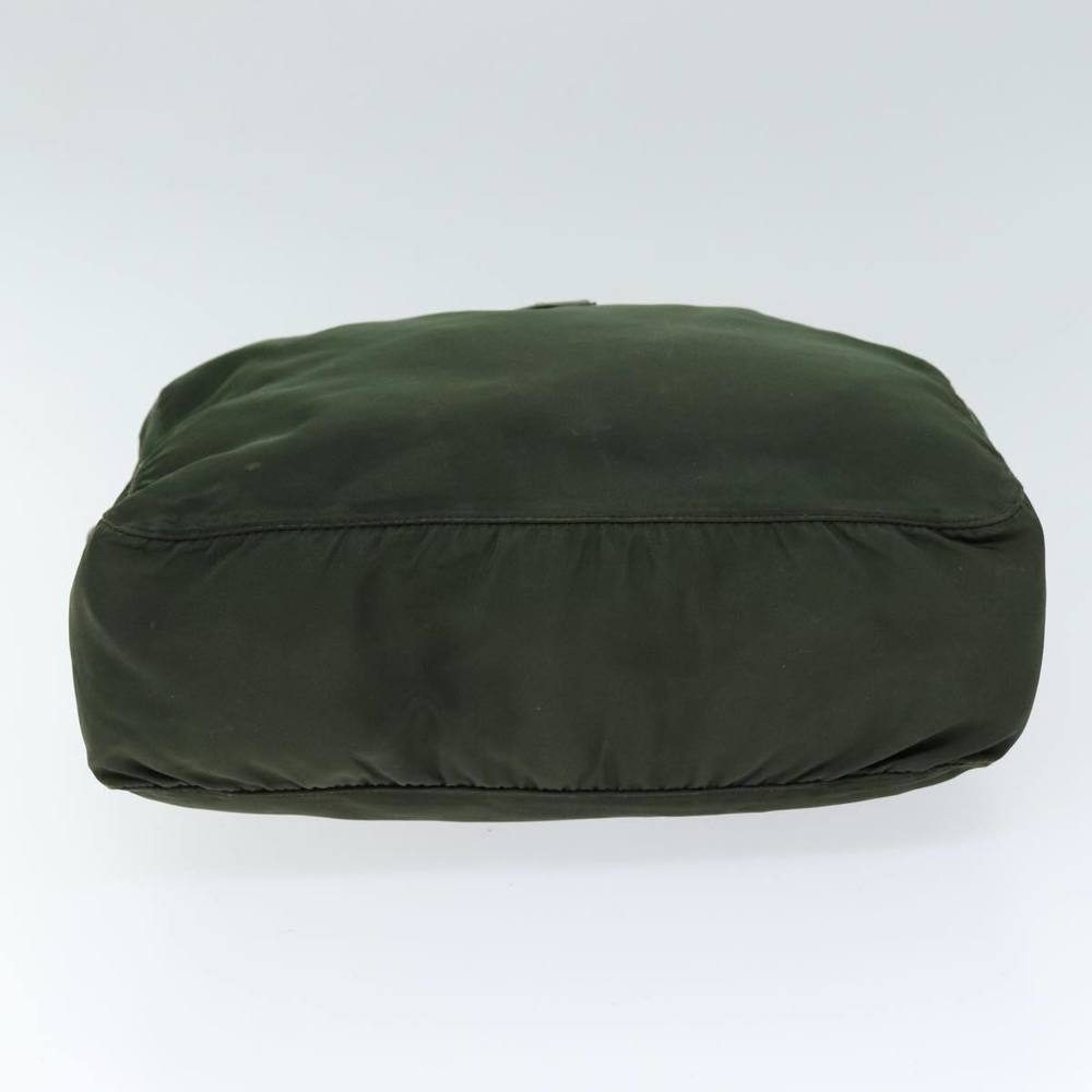 PRADA Hand Bag Nylon Khaki Auth ac2986 - Picture 5 of 16